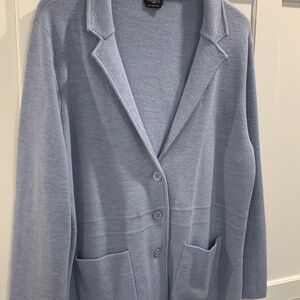 Talbots Sweater Jacket Merino Wool 2x. MINT CONDITION